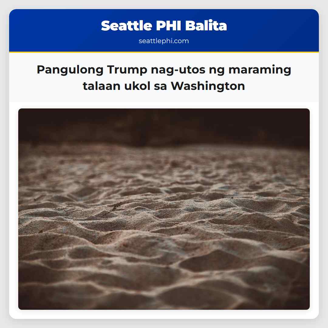 Pangulong Trump nag-utos ng maraming talaan ukol