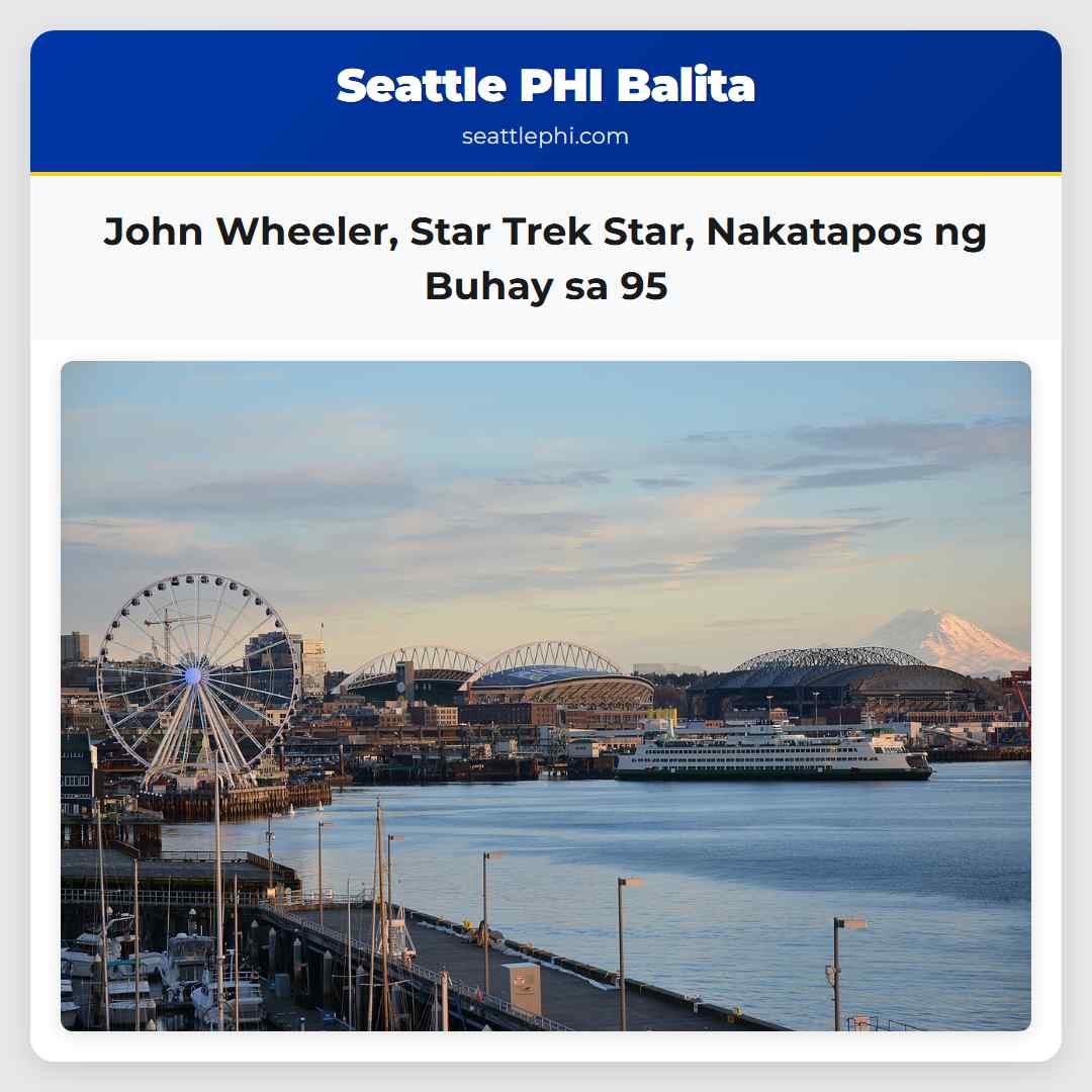 John Wheeler, Star Trek Star, Nakatapos ng Buhay