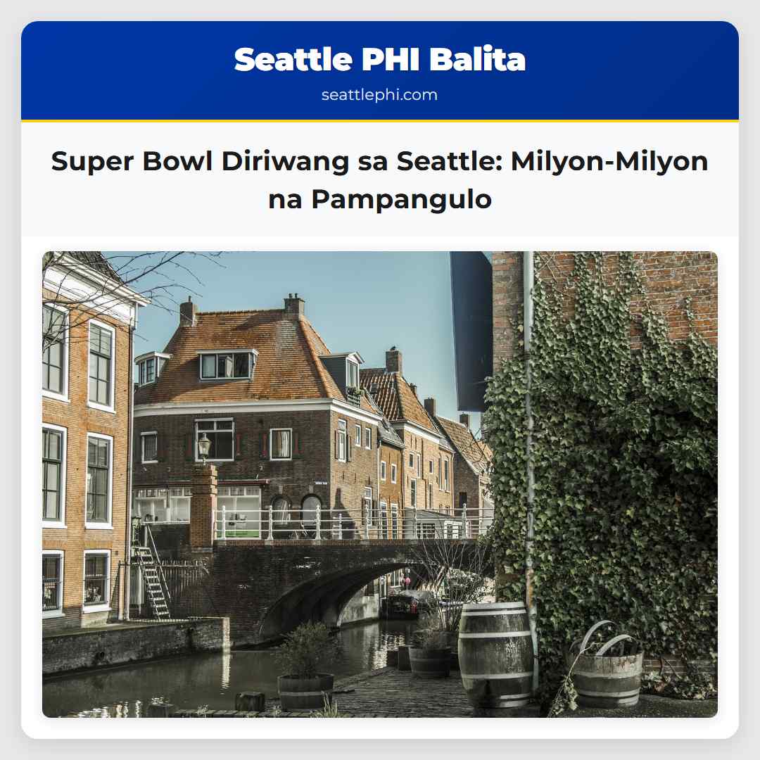 Super Bowl Diriwang sa Seattle: Milyon-Milyon na