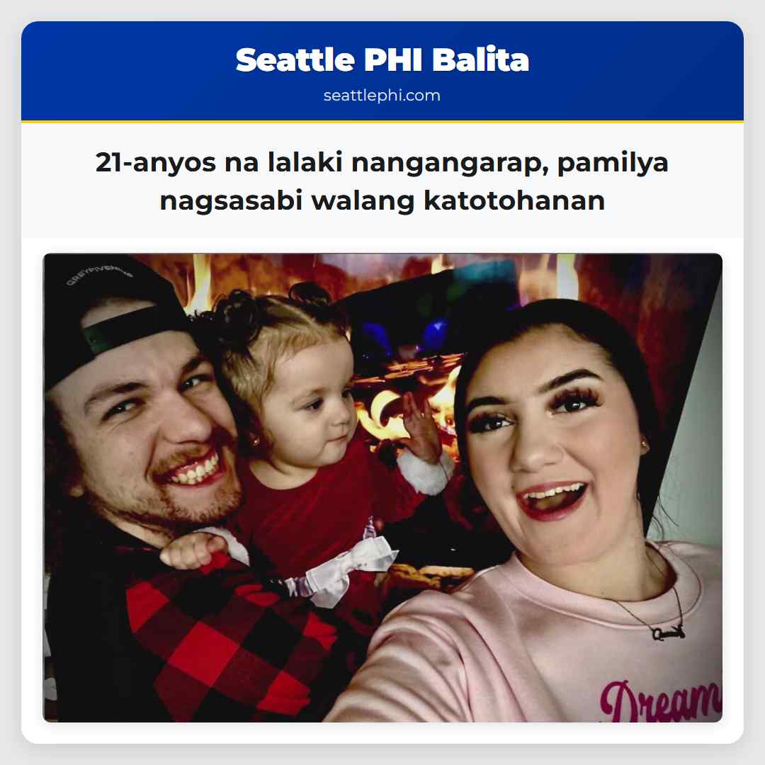 21-anyos na lalaki nangangarap, pamilya nagsasabi