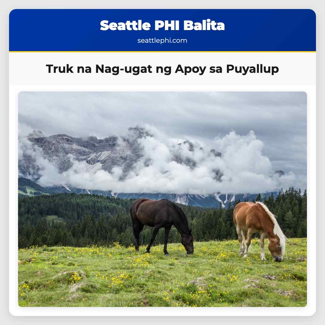 Truk na Nag-ugat ng Apoy sa Puyallup
