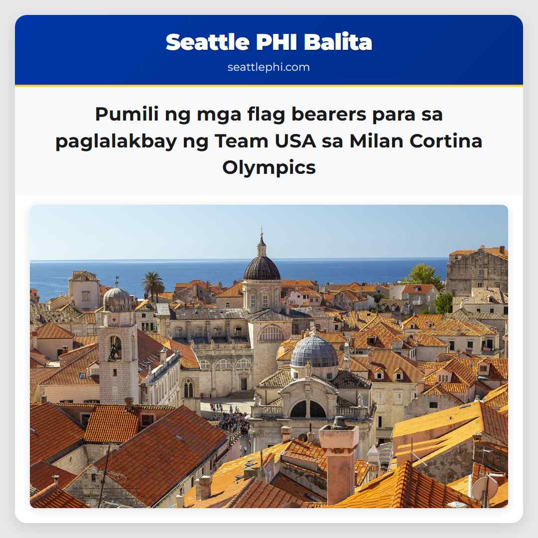 Pumili ng mga flag bearers para sa paglalakbay ng