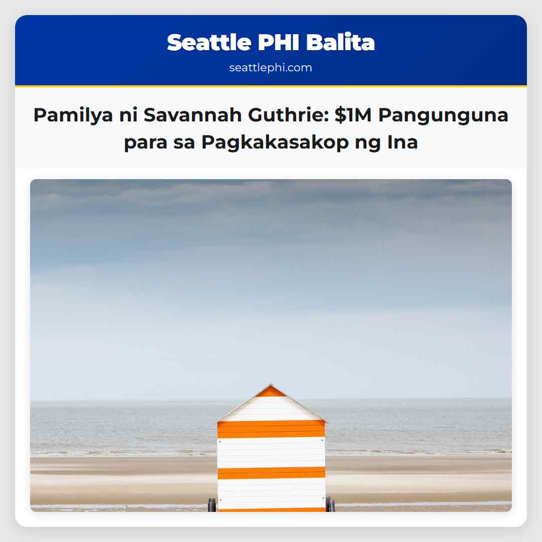 Pamilya ni Savannah Guthrie: $1M Pangunguna para