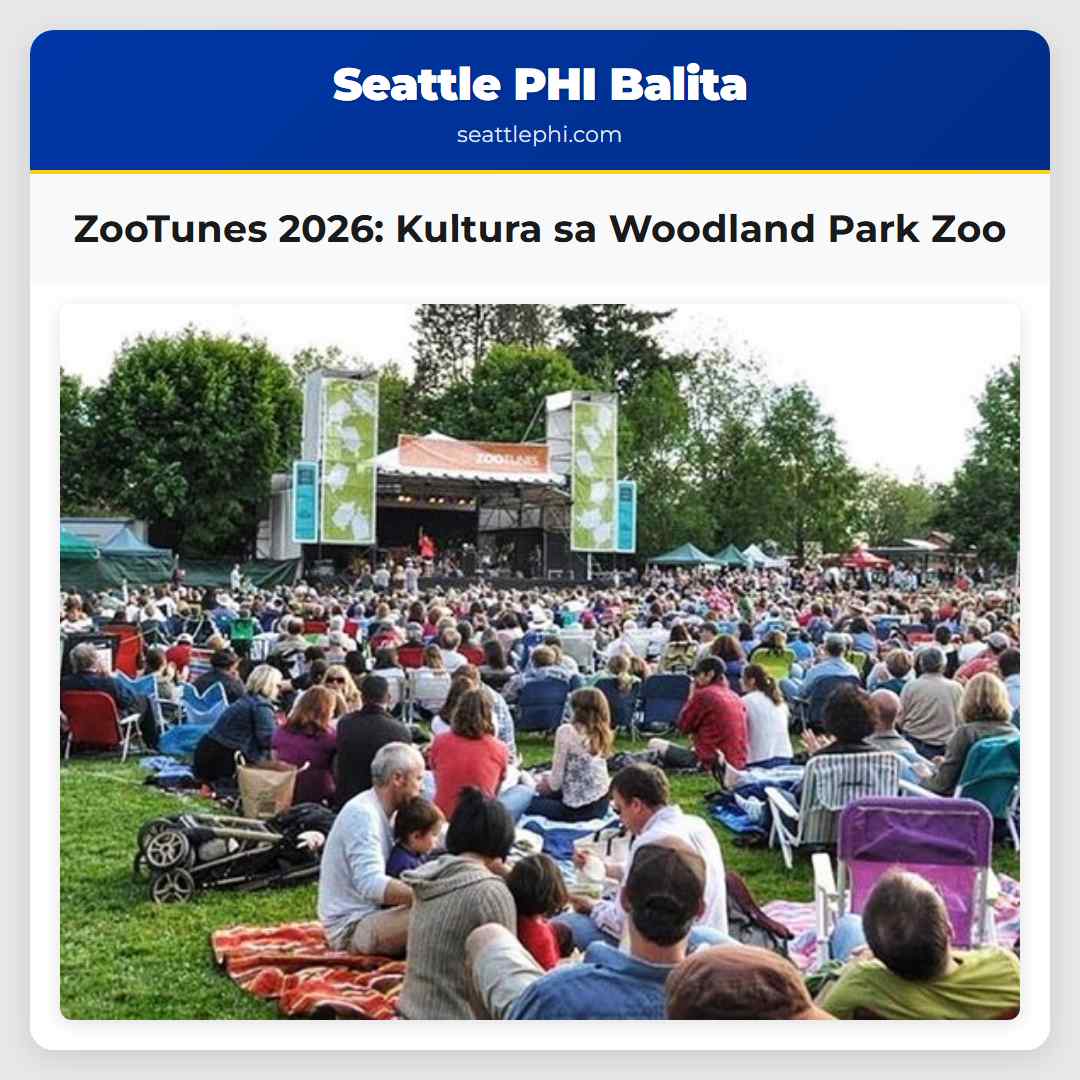 ZooTunes 2026: Kultura sa Woodland Park Zoo
