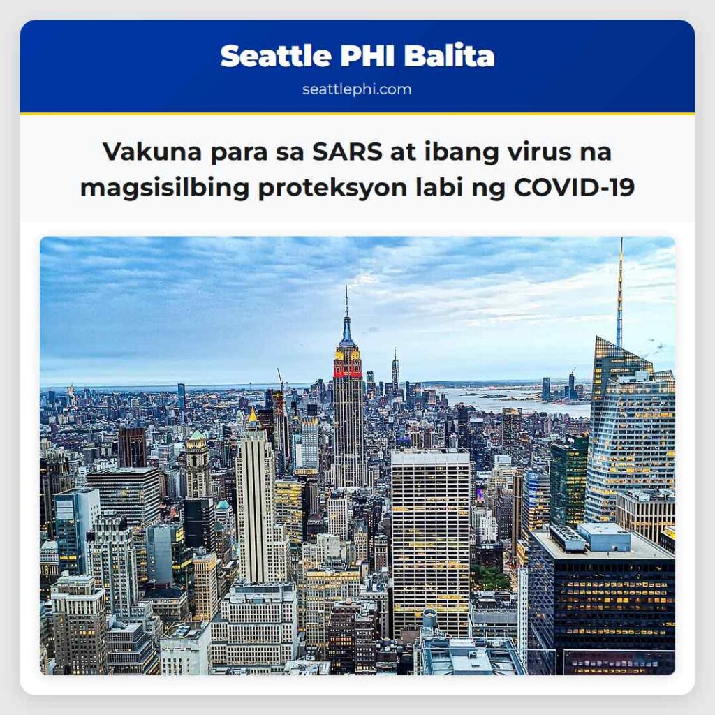 Vakuna para sa SARS at ibang virus na