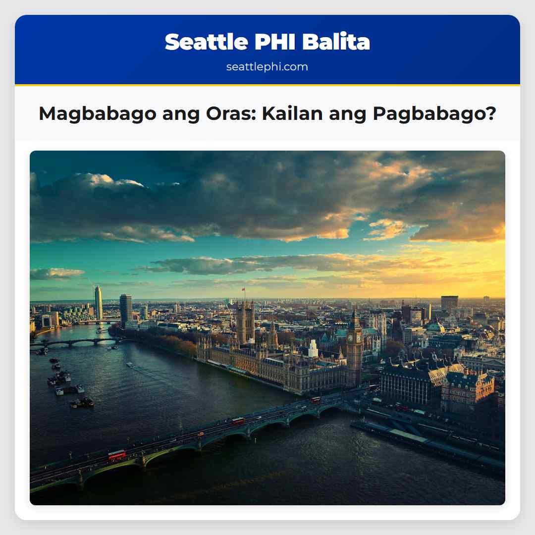 Magbabago ang Oras: Kailan ang Pagbabago?