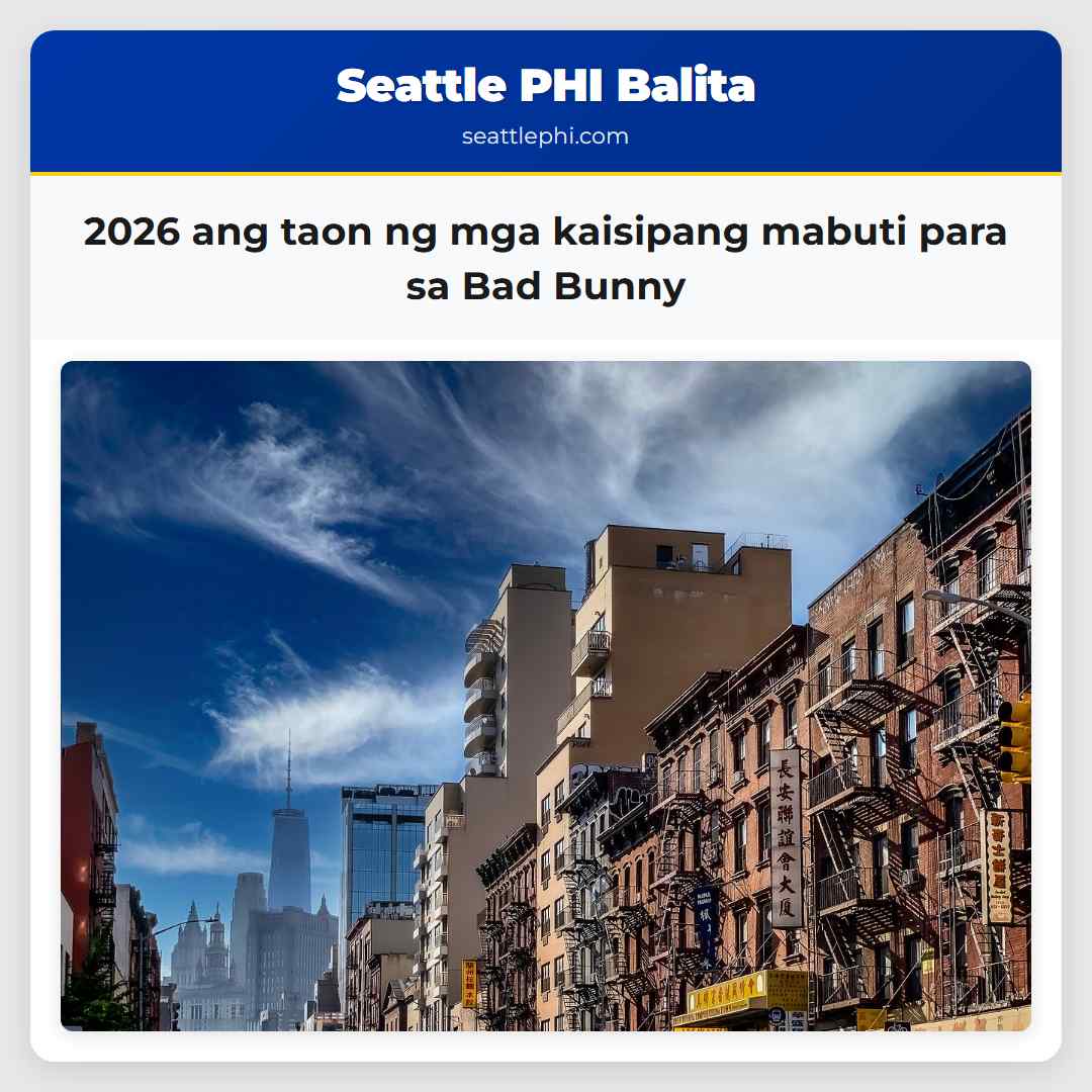 2026 ang taon ng mga kaisipang mabuti para sa Bad