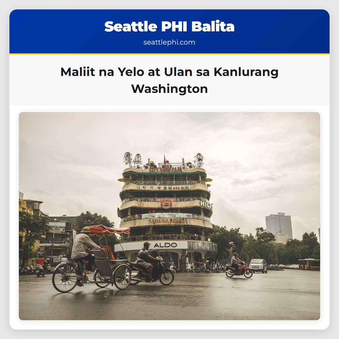 Maliit na Yelo at Ulan sa Kanlurang Washington