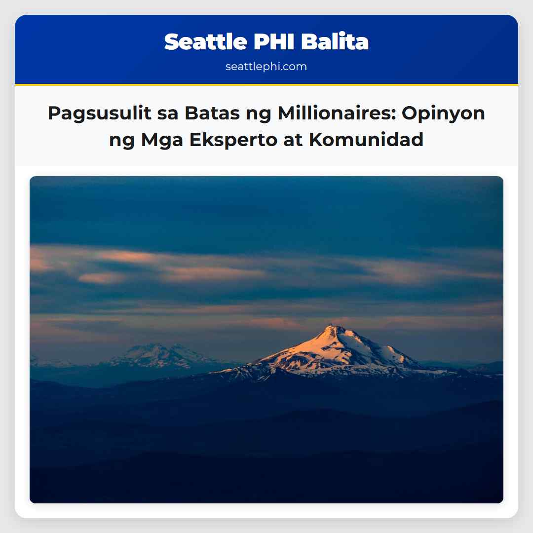 Pagsusulit sa Batas ng Millionaires: Opinyon ng
