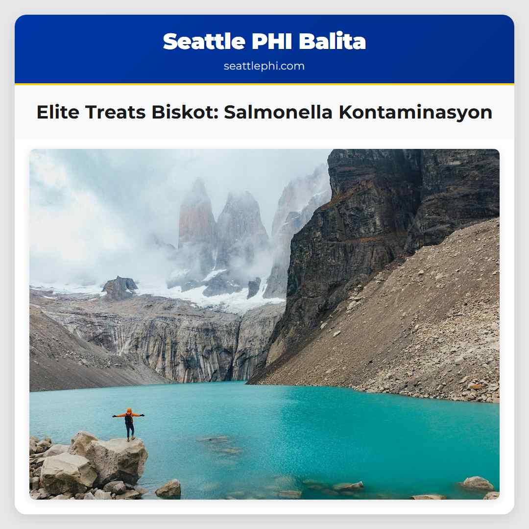 Elite Treats Biskot: Salmonella Kontaminasyon