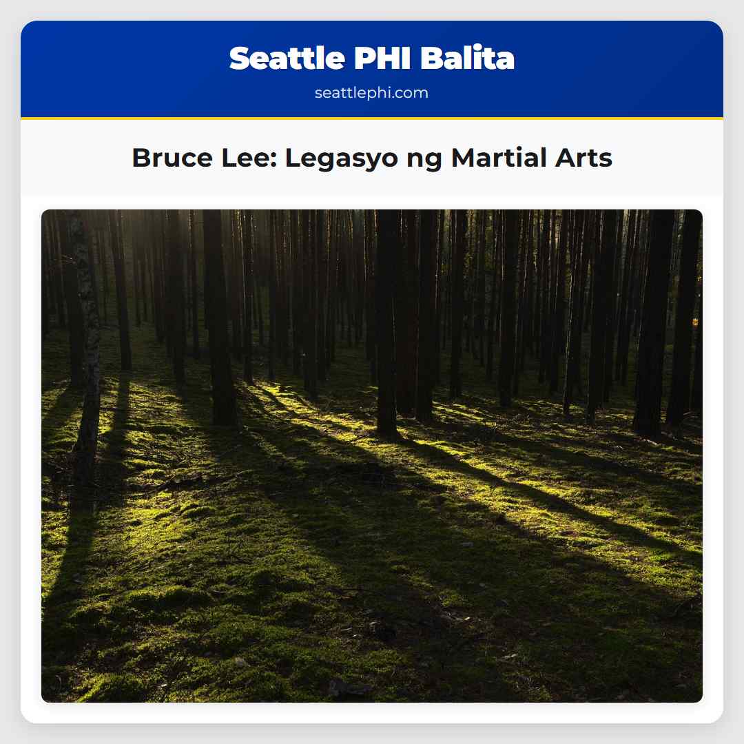 Bruce Lee: Legasyo ng Martial Arts