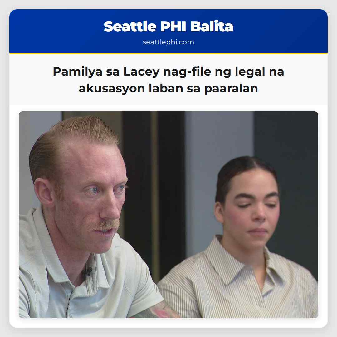 Pamilya sa Lacey nag-file ng legal na akusasyon