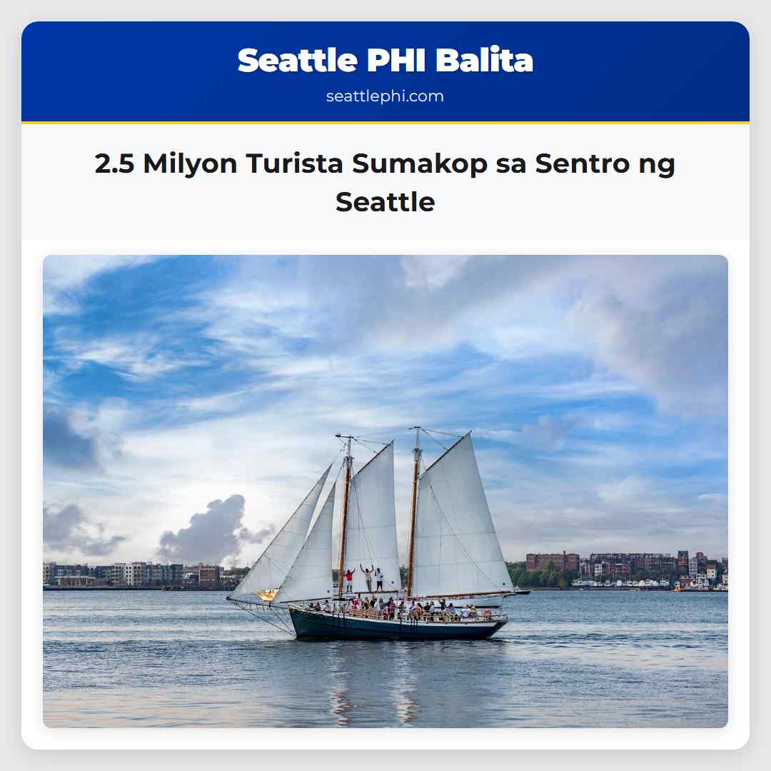 2.5 Milyon Turista Sumakop sa Sentro ng Seattle