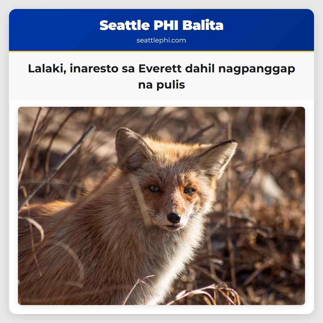 Lalaki, inaresto sa Everett dahil nagpanggap na