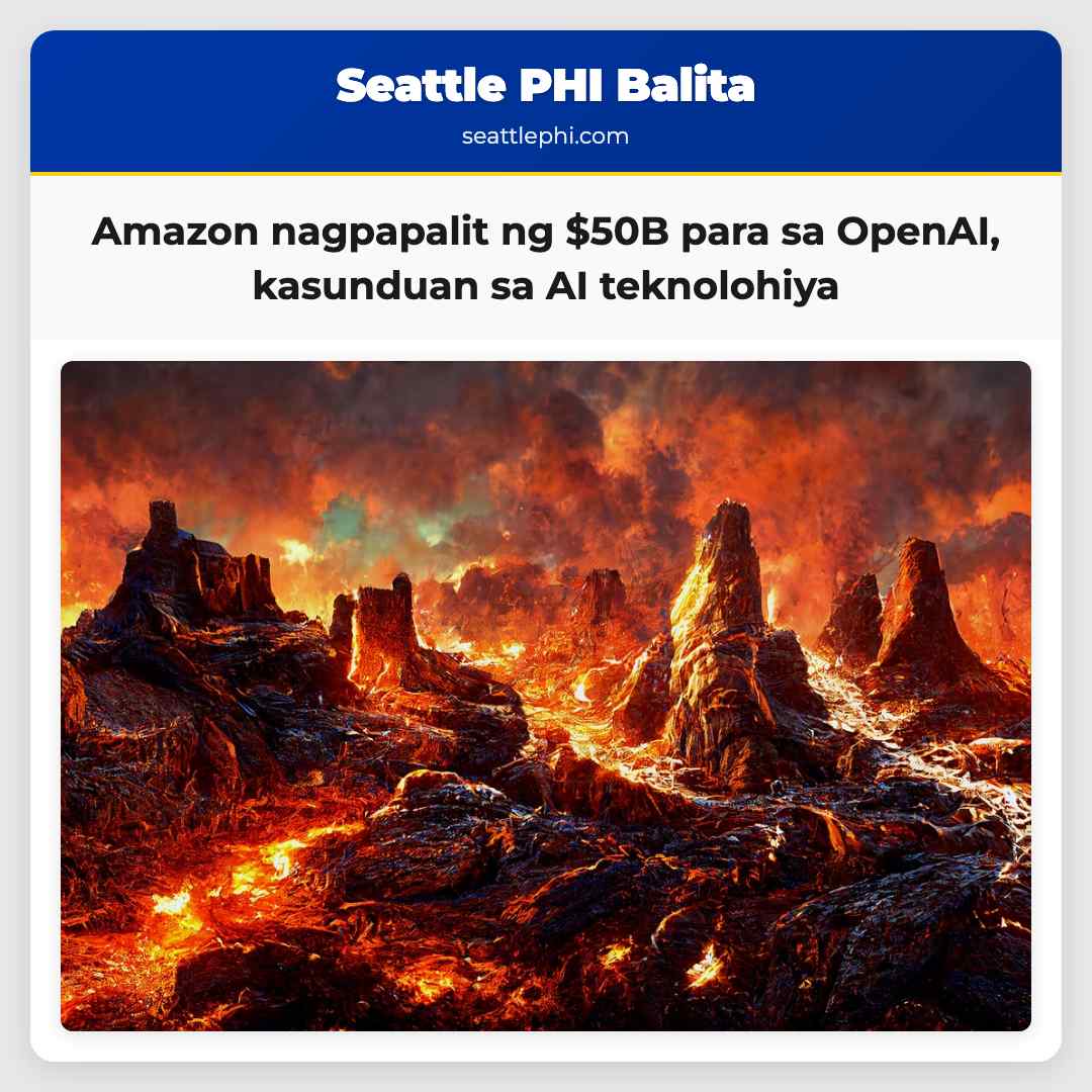 Amazon nagpapalit ng $50B para sa OpenAI,