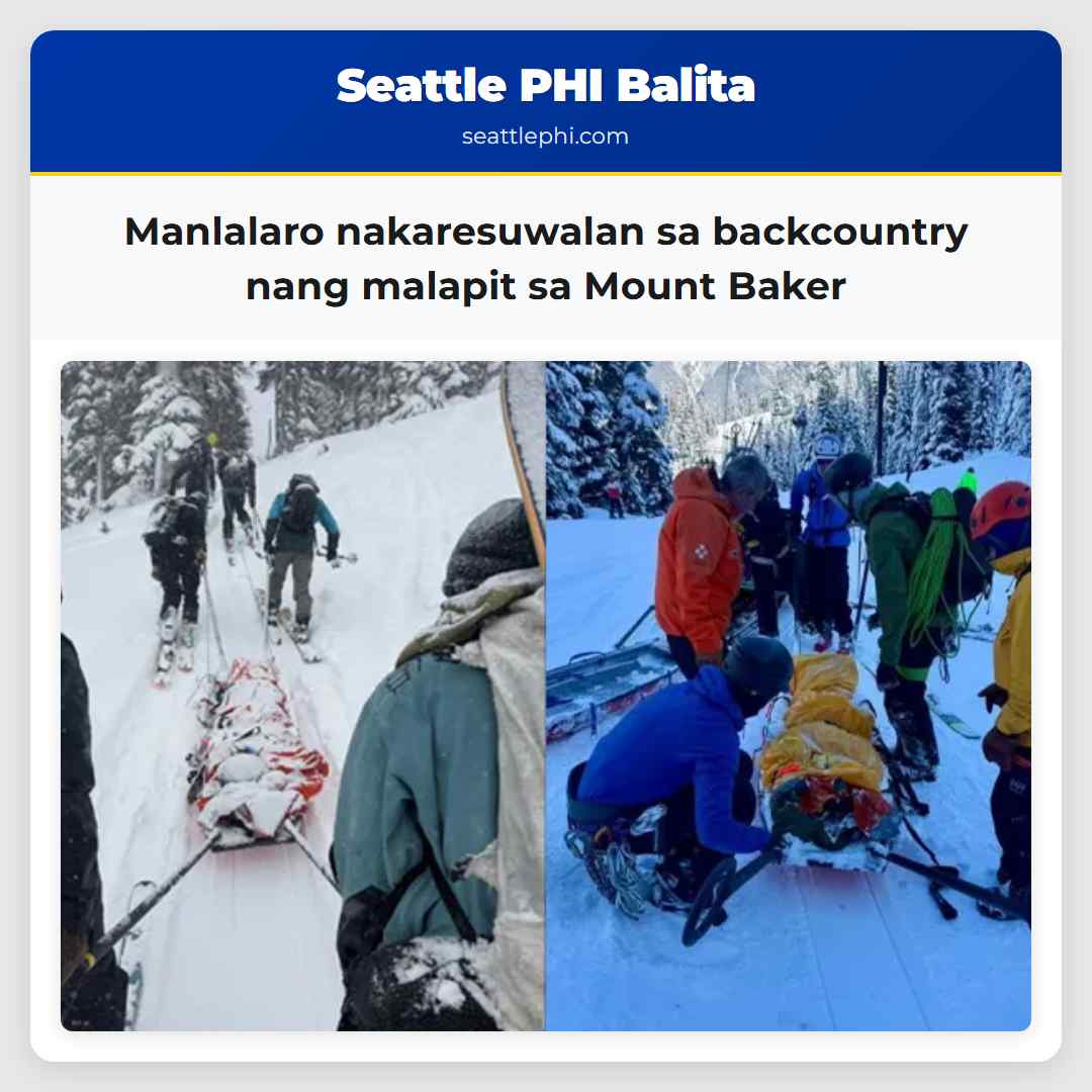 Manlalaro nakaresuwalan sa backcountry nang