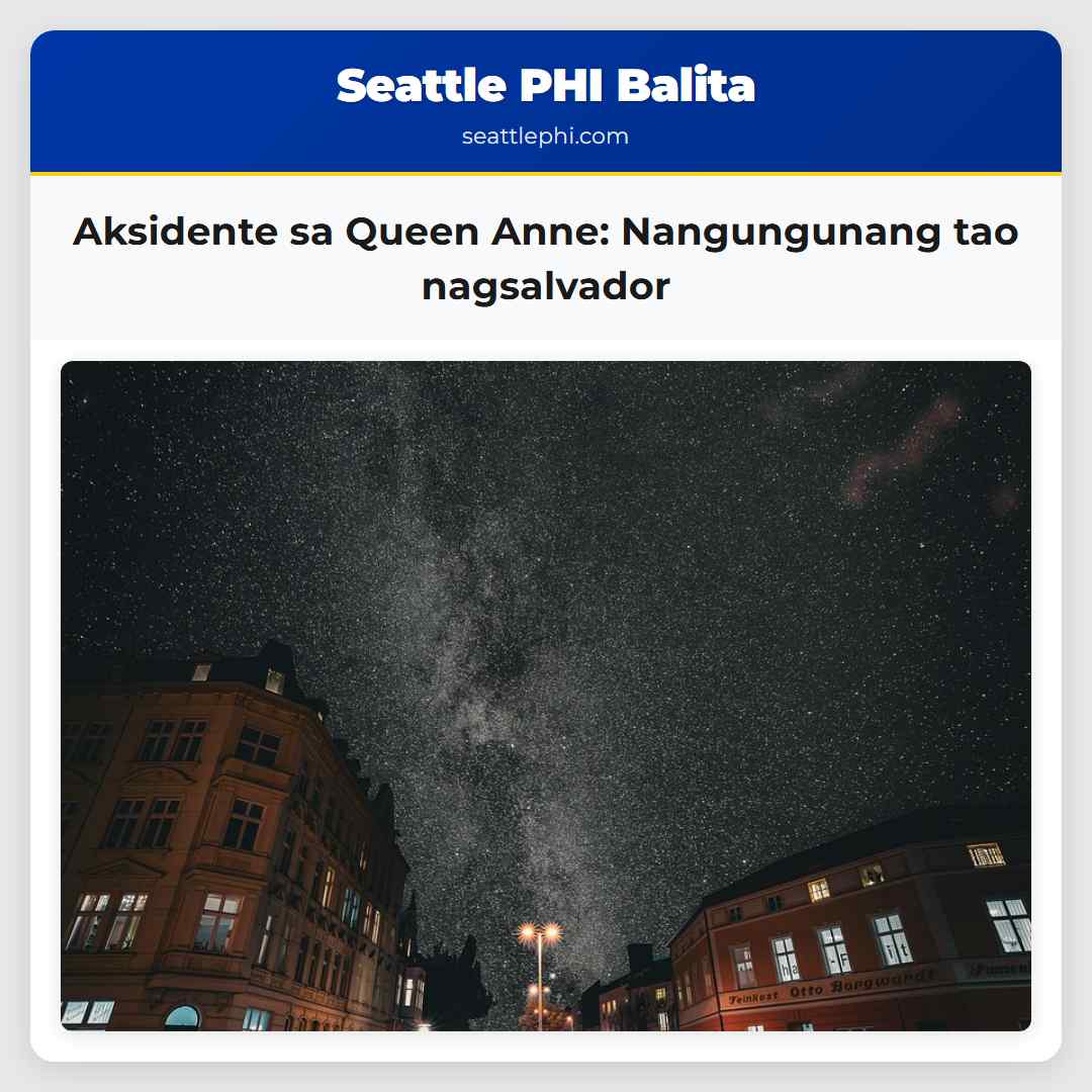 Aksidente sa Queen Anne: Nangungunang tao