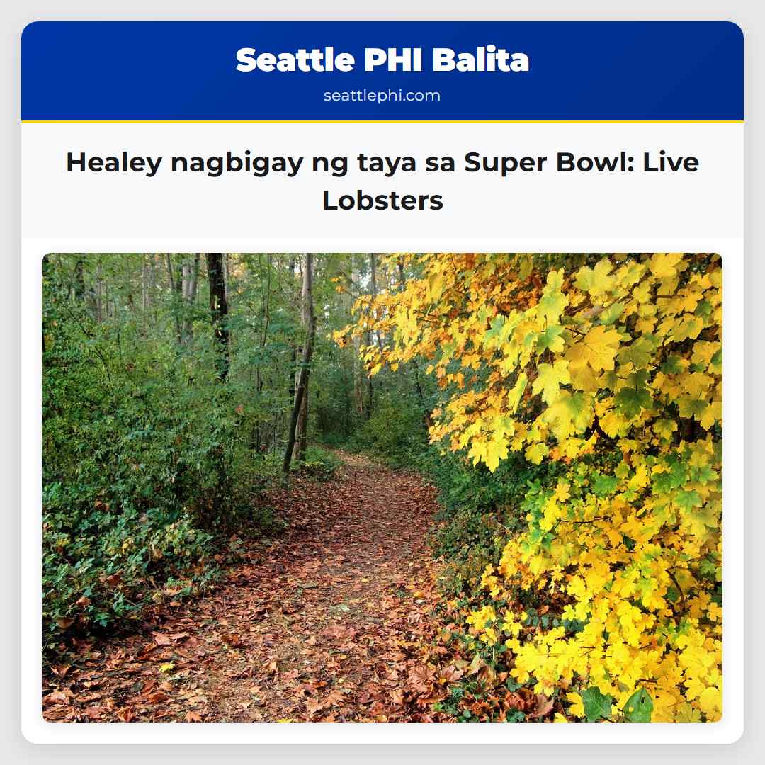 Healey nagbigay ng taya sa Super Bowl: Live