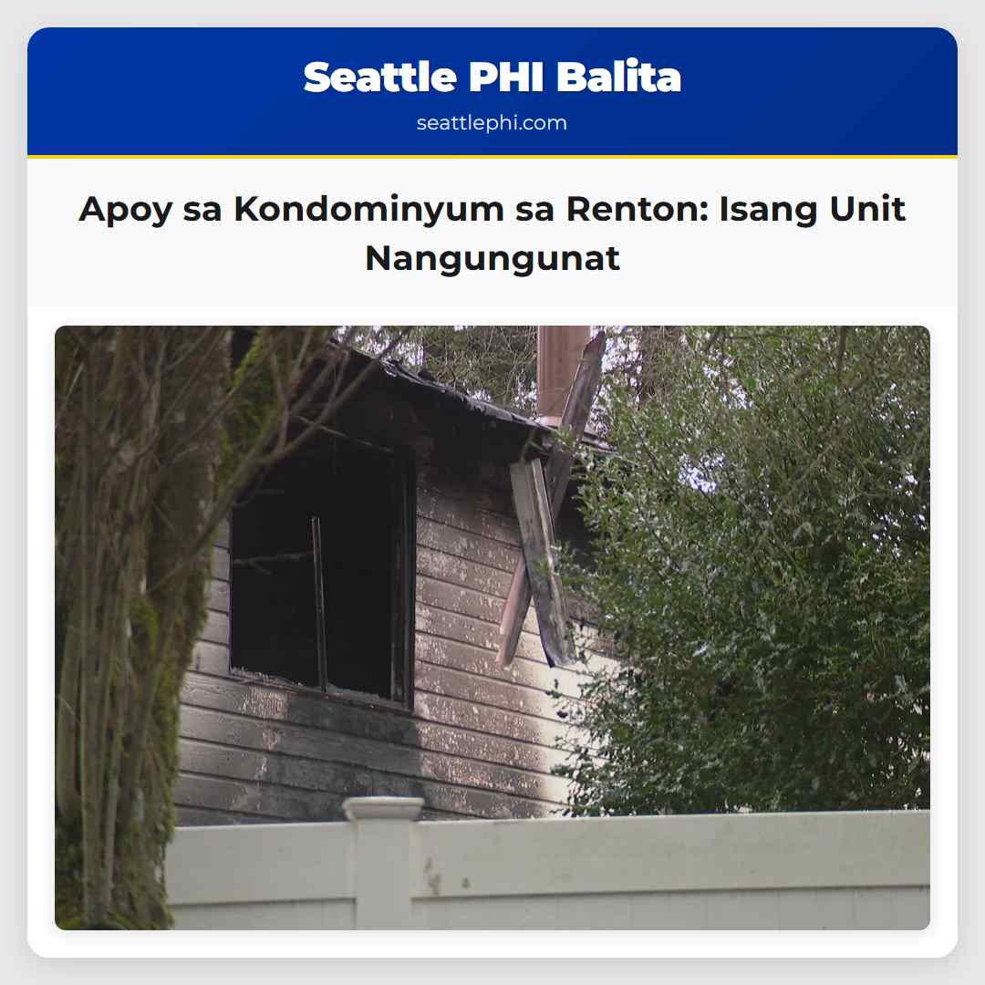 Apoy sa Kondominyum sa Renton: Isang Unit