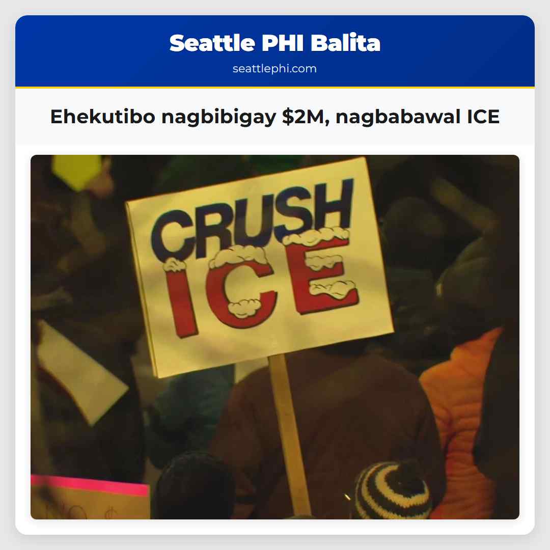 Ehekutibo nagbibigay $2M, nagbabawal ICE