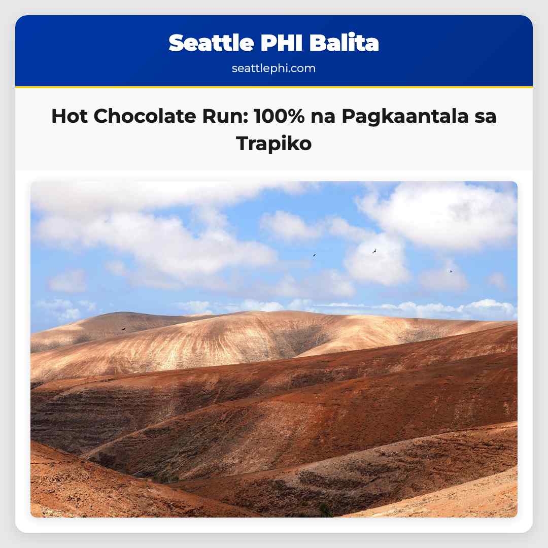 Hot Chocolate Run: 100% na Pagkaantala sa Trapiko