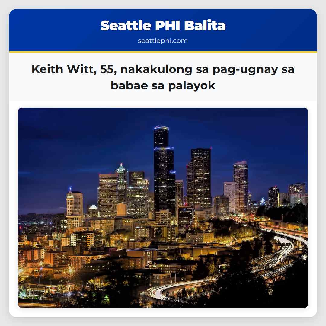 Keith Witt, 55, nakakulong sa pag-ugnay sa babae