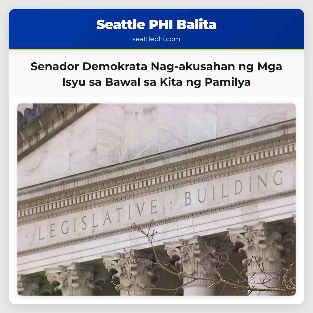 Senador Demokrata Nag-akusahan ng Mga Isyu sa