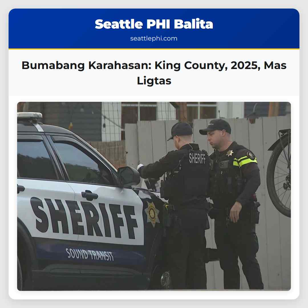Bumabang Karahasan: King County, 2025, Mas Ligtas