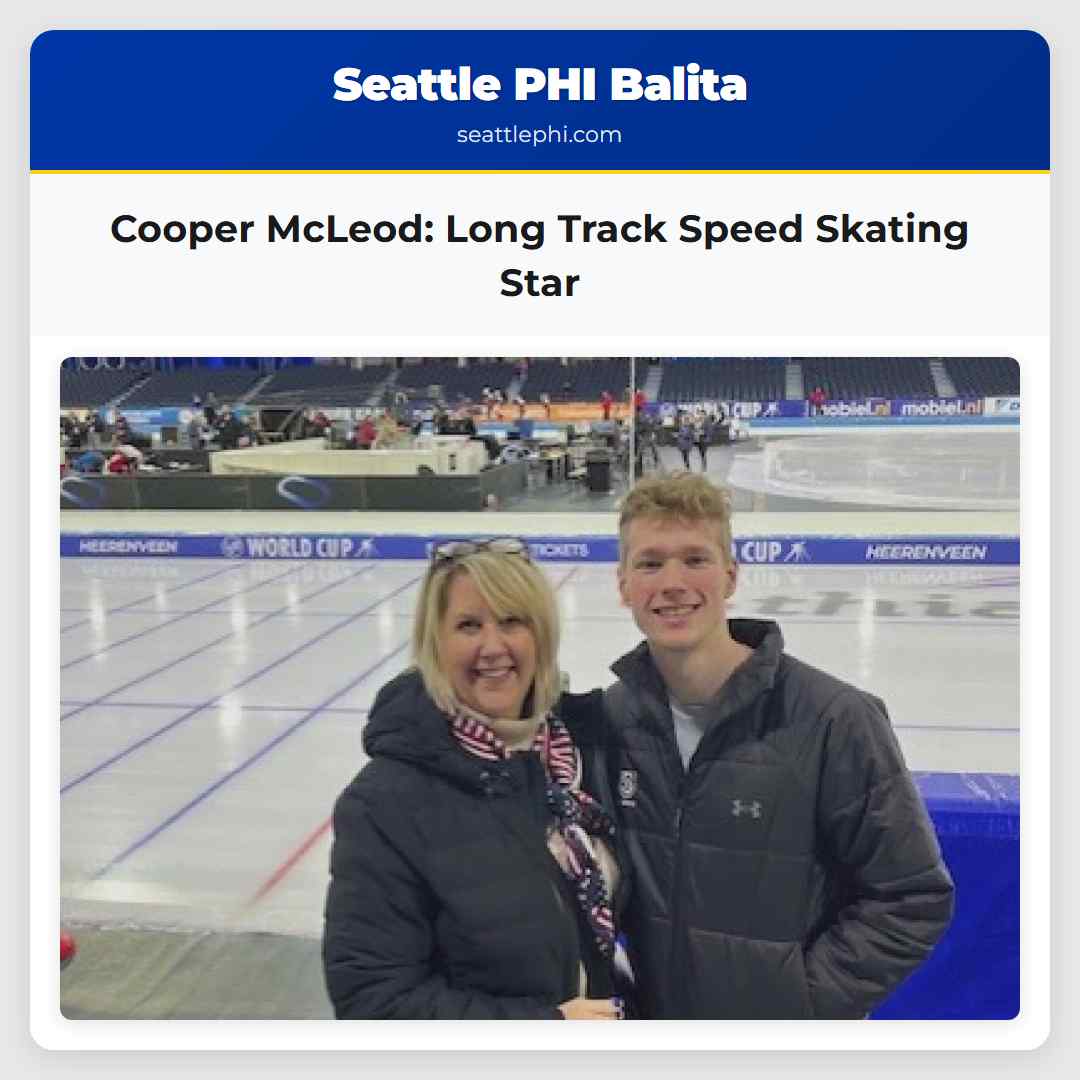 Cooper McLeod: Long Track Speed Skating Star