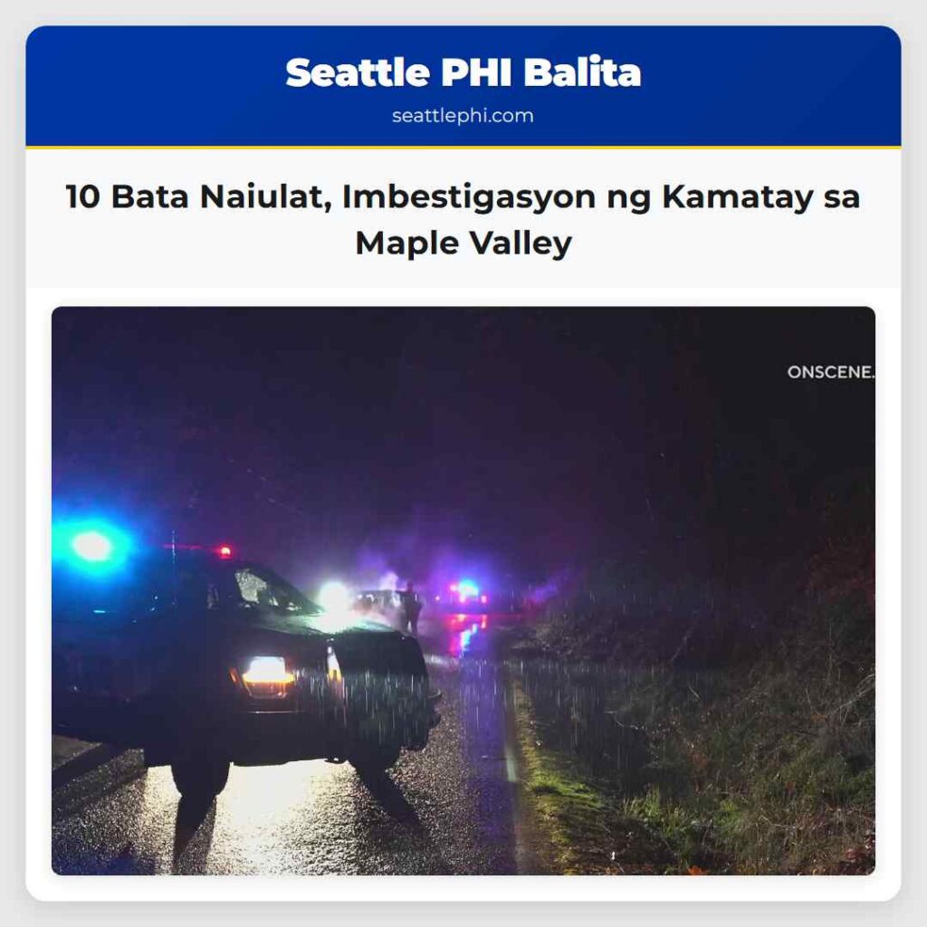 10 Bata Naiulat, Imbestigasyon ng Kamatay sa