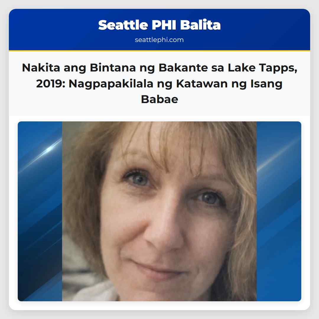 Nakita ang Bintana ng Bakante sa Lake Tapps,
