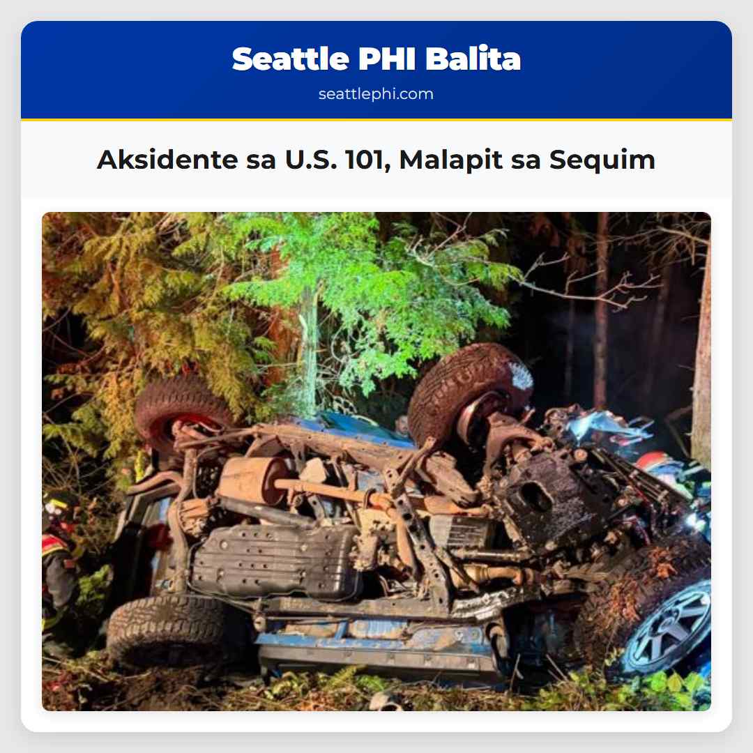 Aksidente sa U.S. 101, Malapit sa Sequim