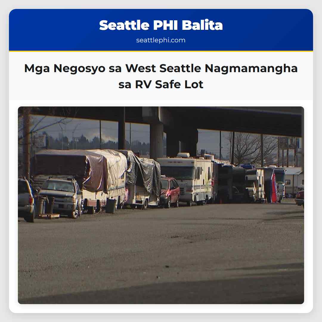 Mga Negosyo sa West Seattle Nagmamangha sa RV