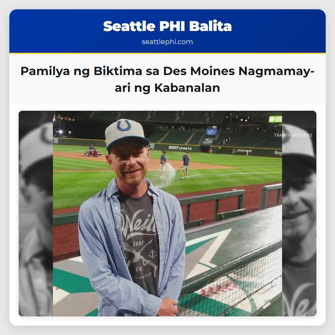 Pamilya ng Biktima sa Des Moines Nagmamay-ari ng