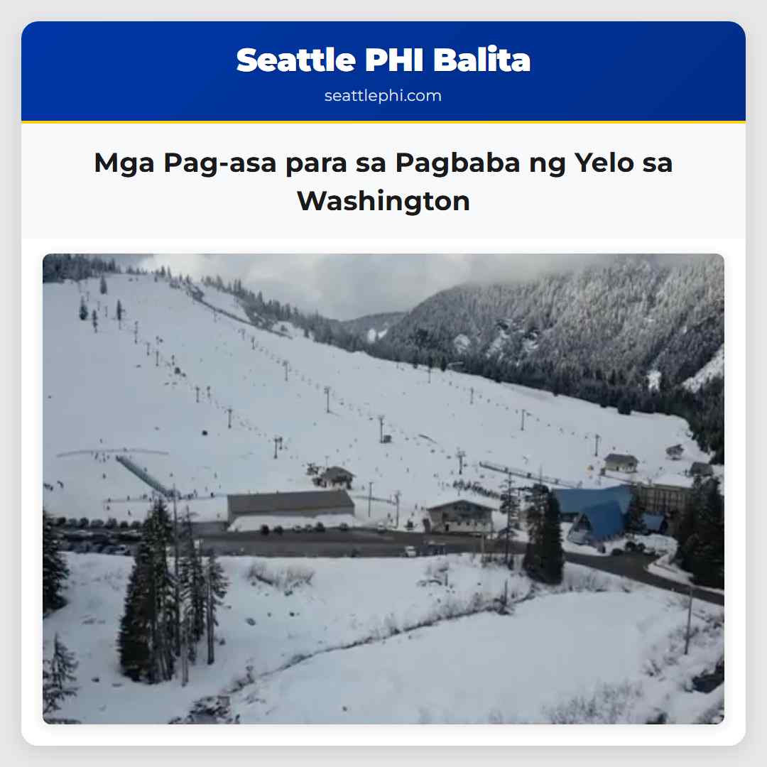 Mga Pag-asa para sa Pagbaba ng Yelo sa Washington