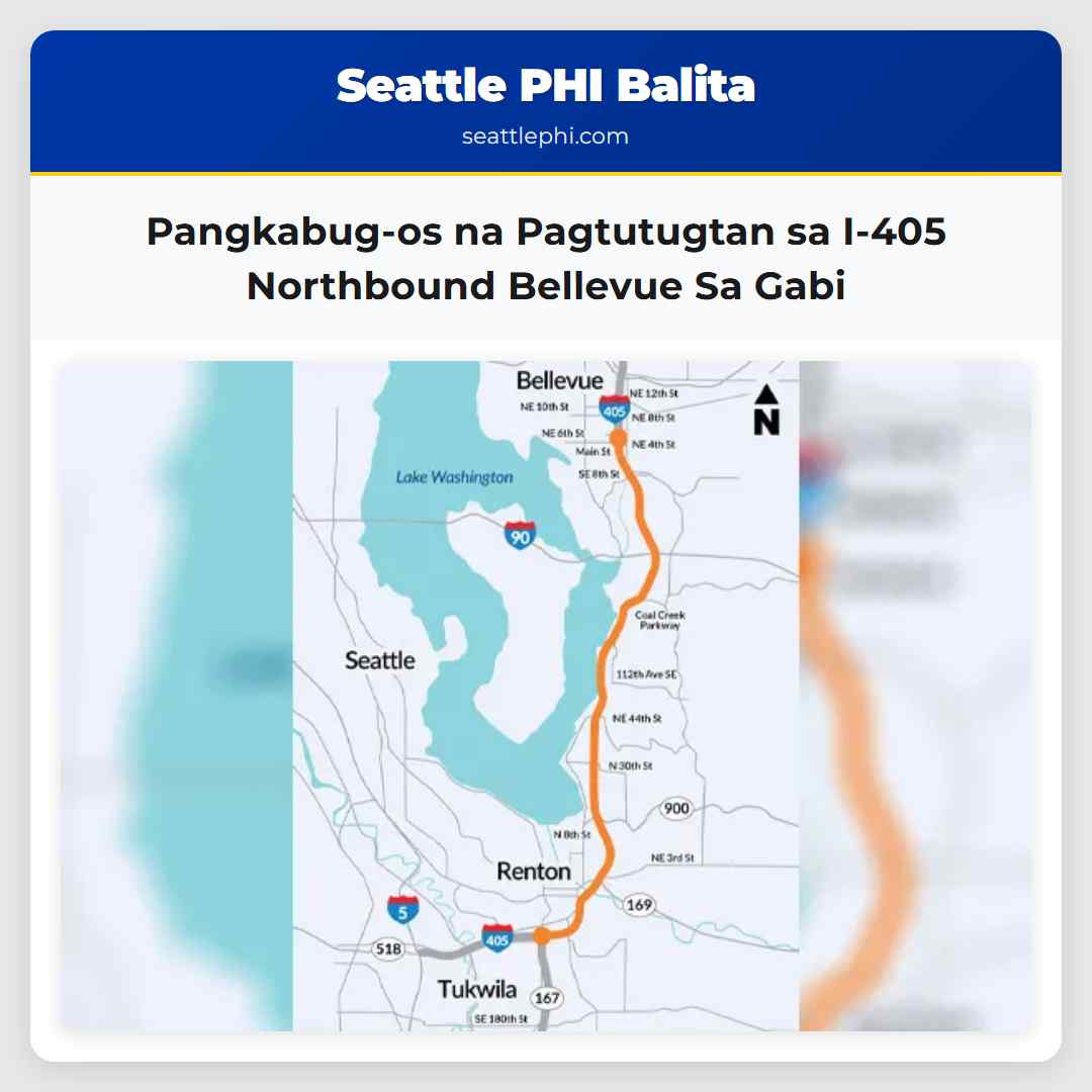 Pangkabug-os na Pagtutugtan sa I-405 Northbound