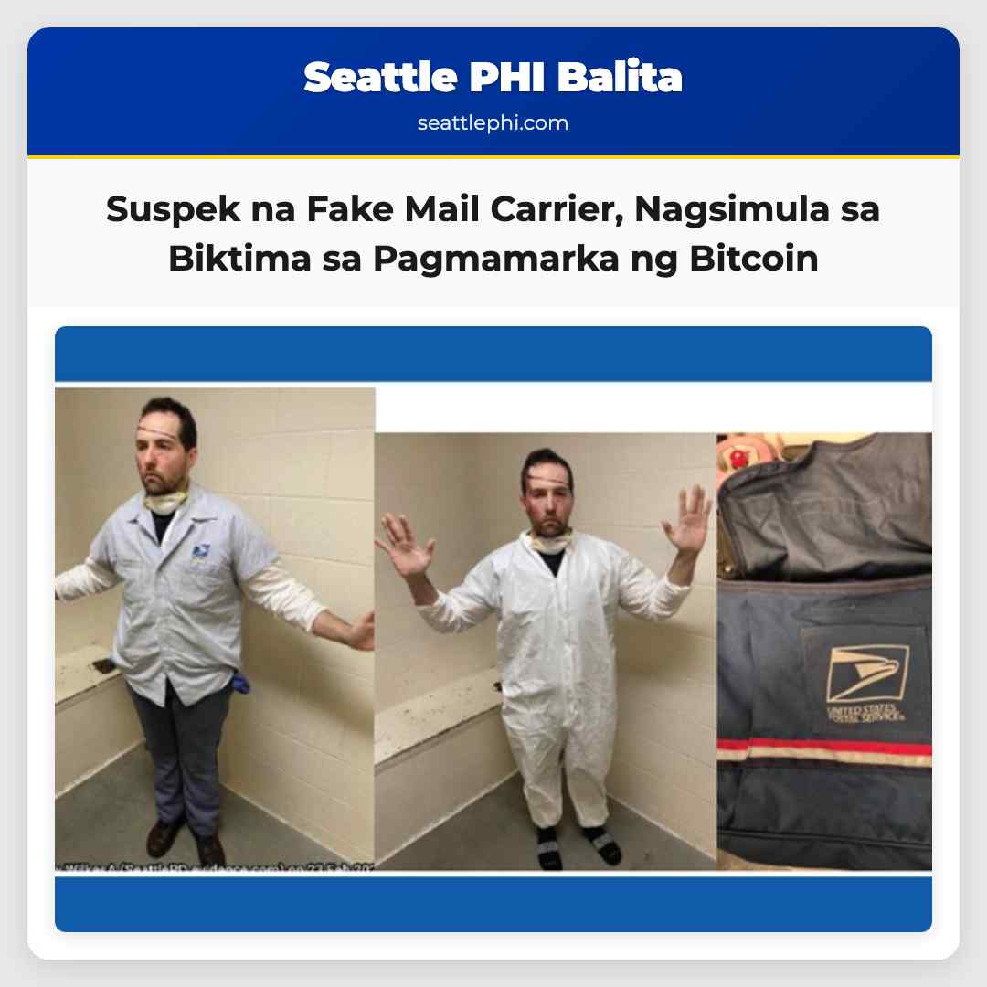 Suspek na Fake Mail Carrier, Nagsimula sa Biktima
