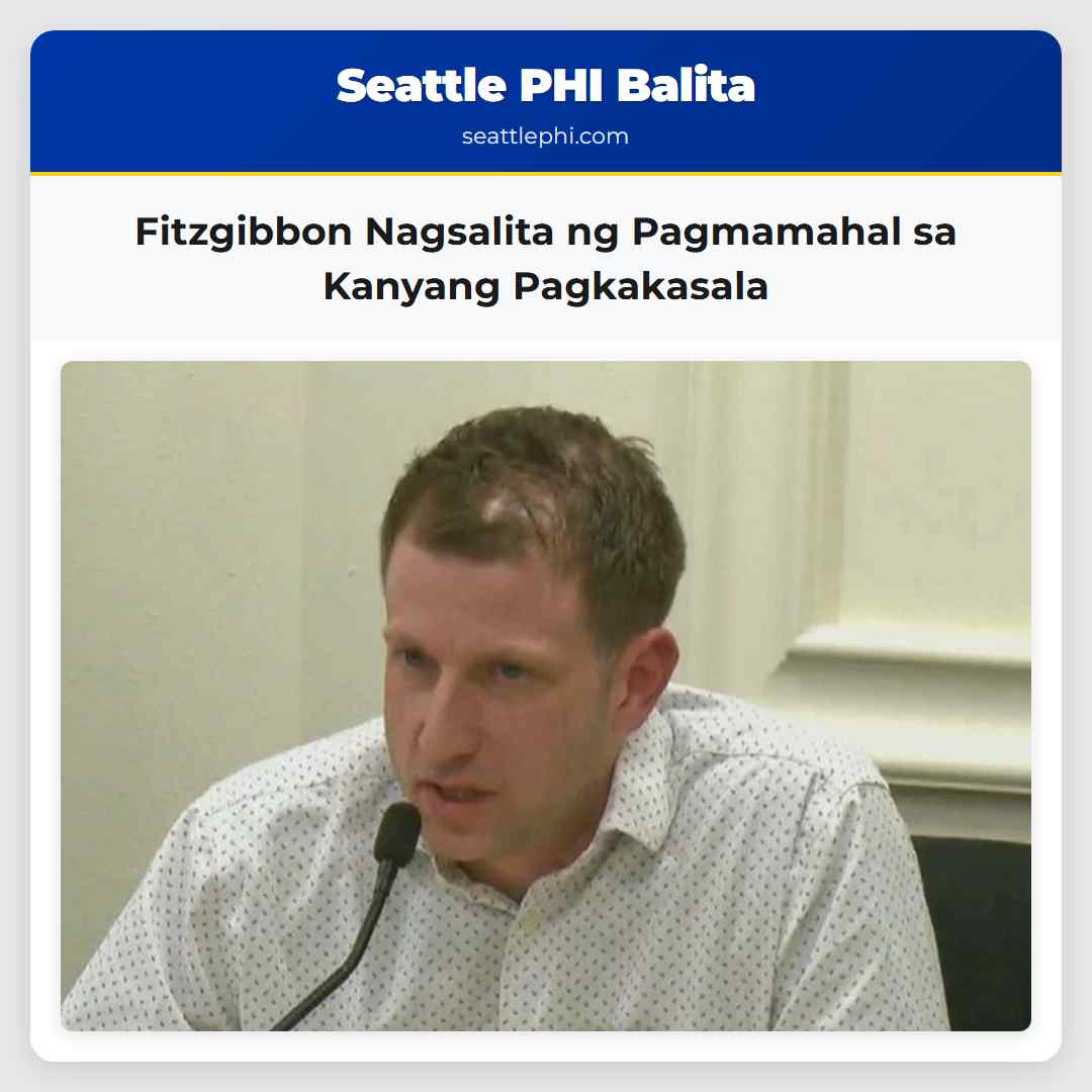Fitzgibbon Nagsalita ng Pagmamahal sa Kanyang
