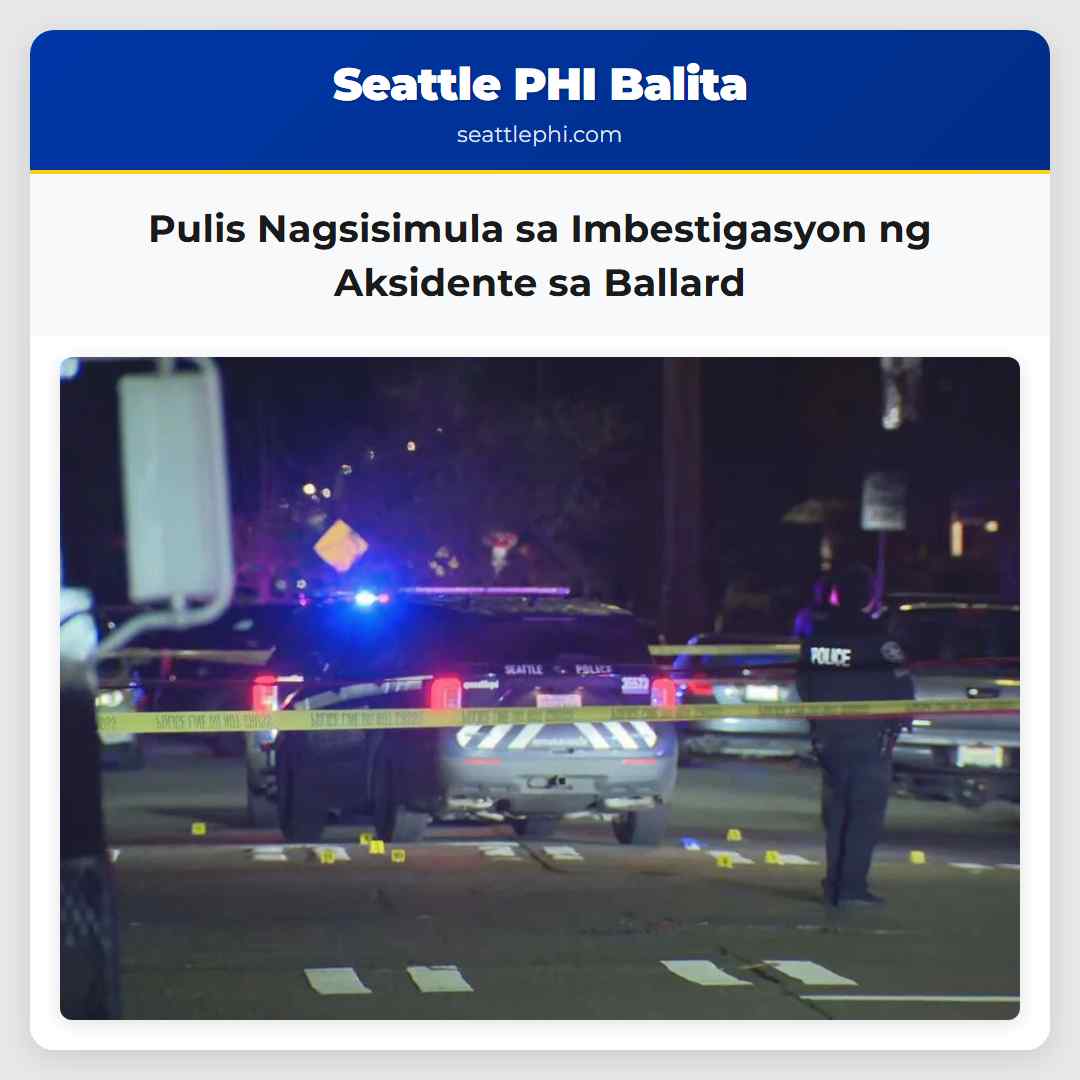 Pulis Nagsisimula sa Imbestigasyon ng Aksidente