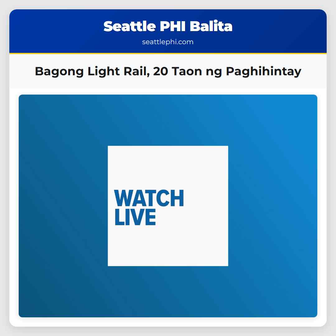 Bagong Light Rail, 20 Taon ng Paghihintay