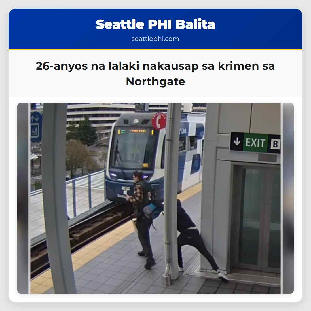 26-anyos na lalaki nakausap sa krimen sa Northgate