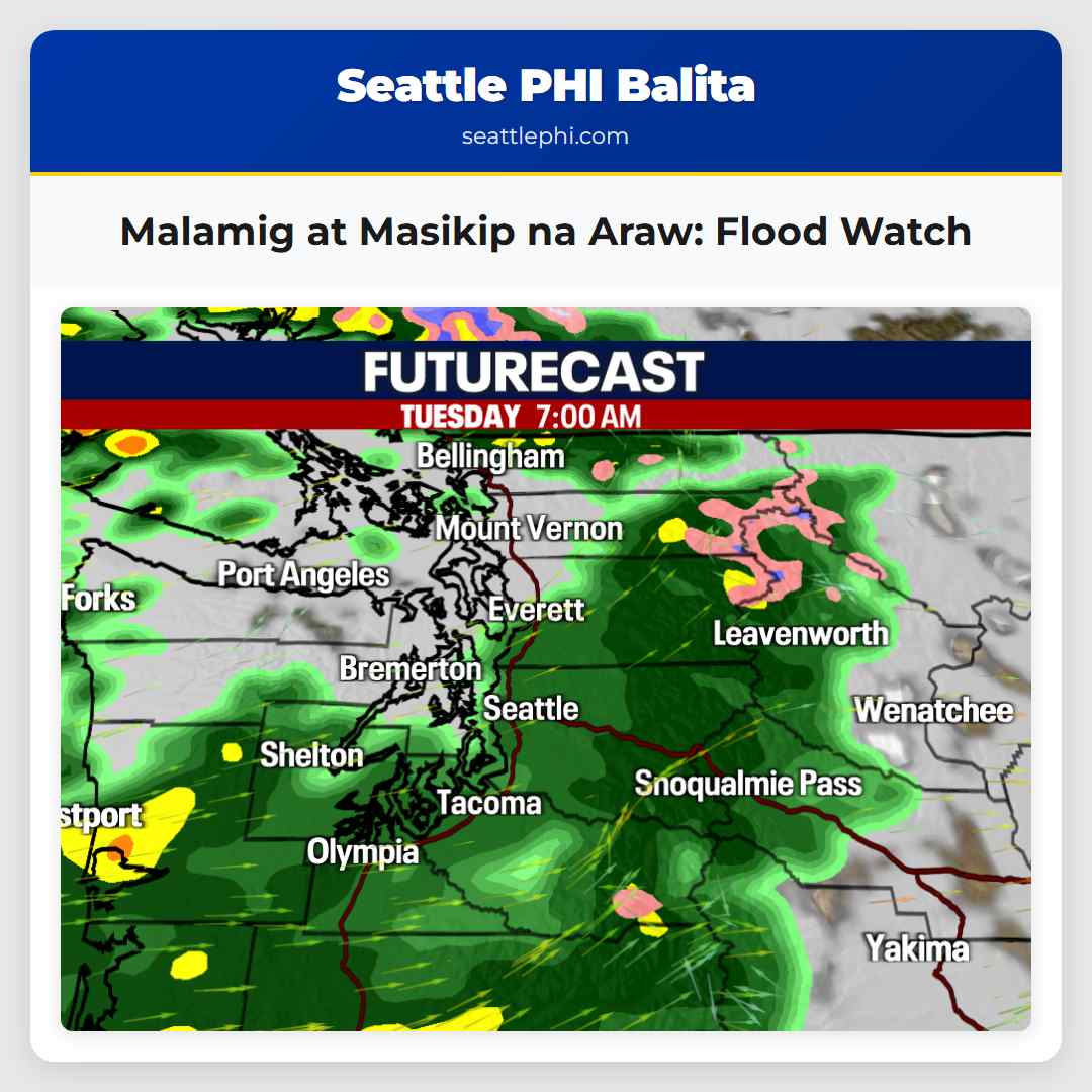 Malamig at Masikip na Araw: Flood Watch