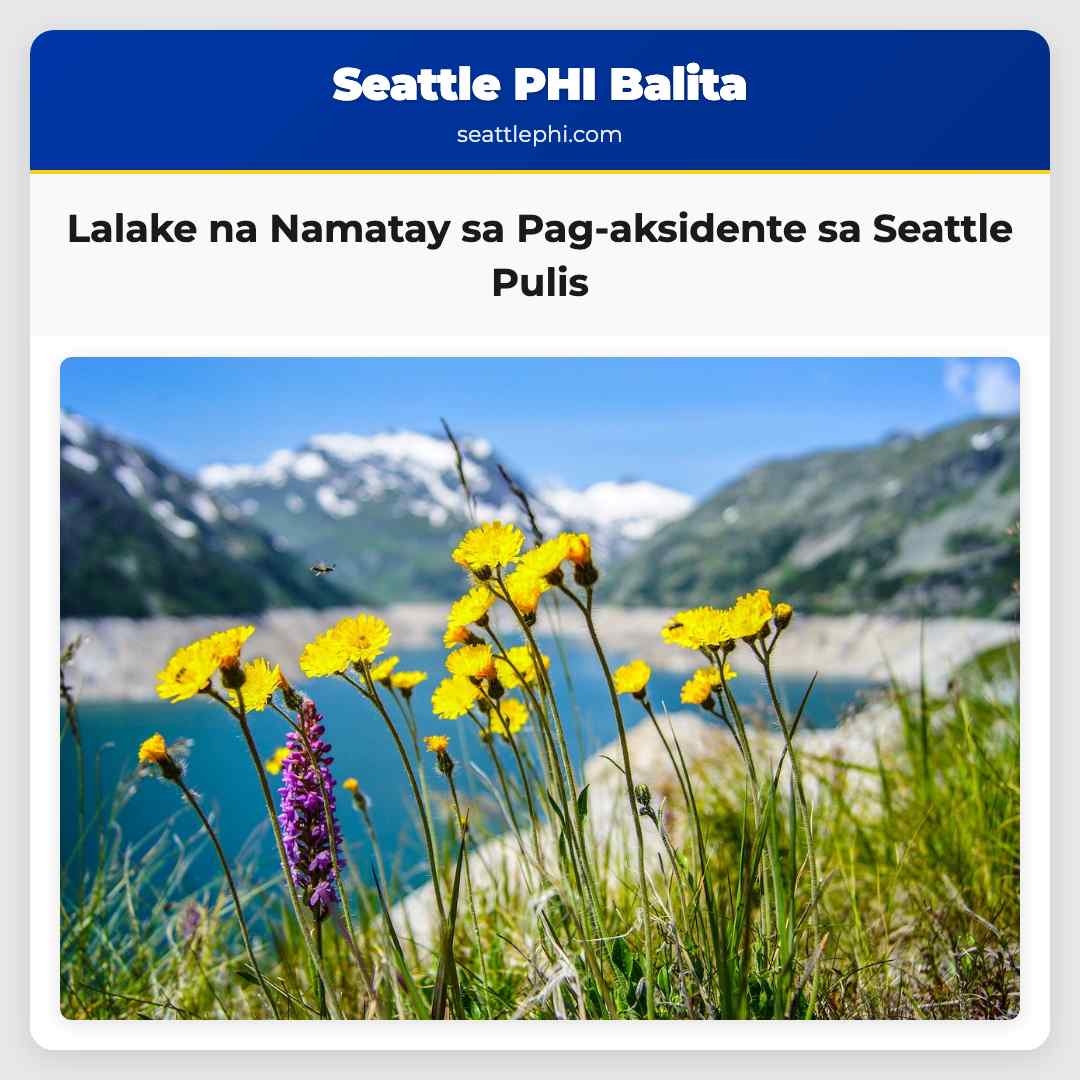 Lalake na Namatay sa Pag-aksidente sa Seattle