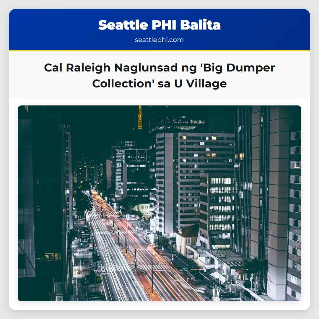 Cal Raleigh Naglunsad ng 'Big Dumper Collection'