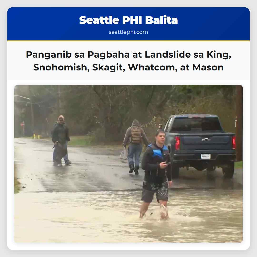 Panganib sa Pagbaha at Landslide sa King,