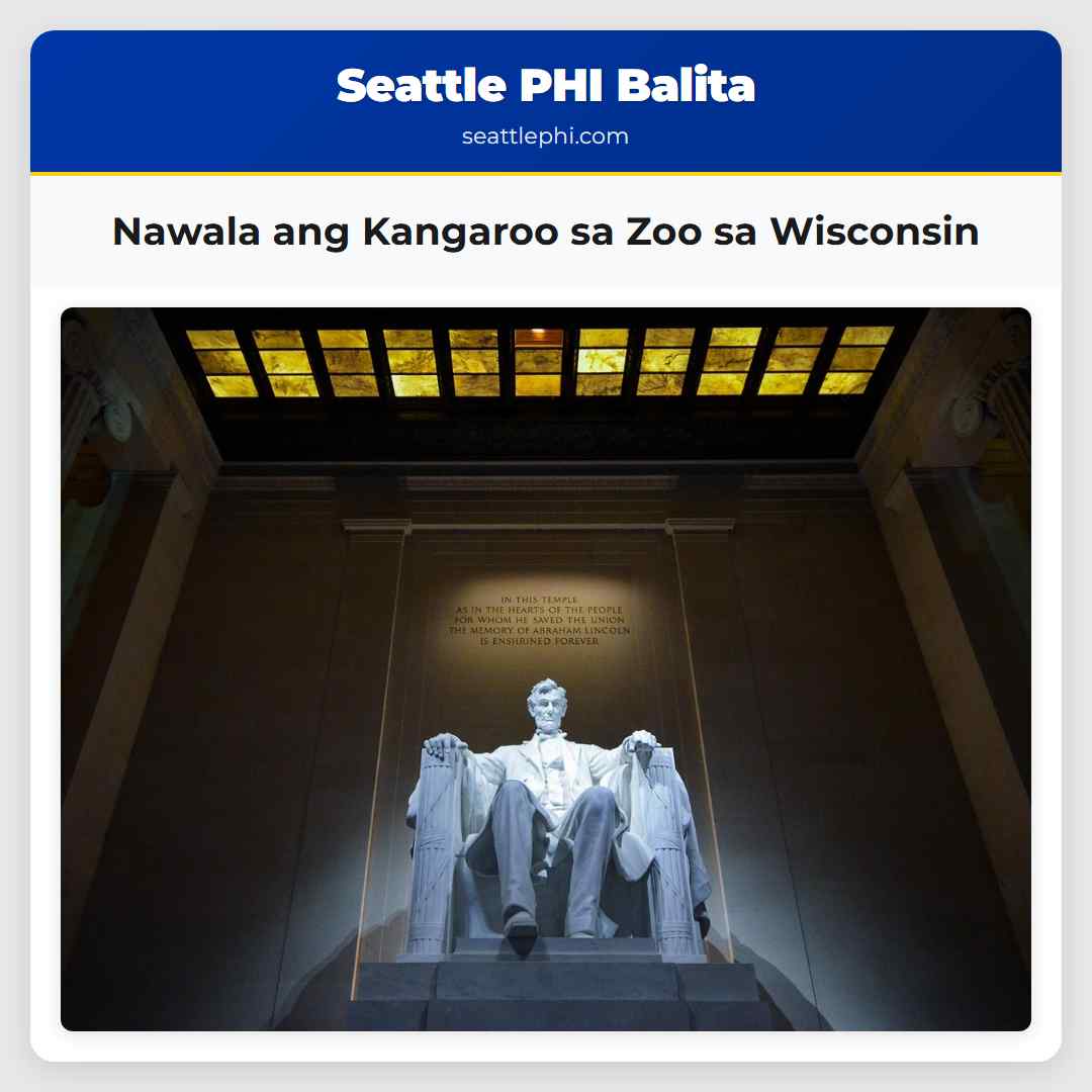 Nawala ang Kangaroo sa Zoo sa Wisconsin