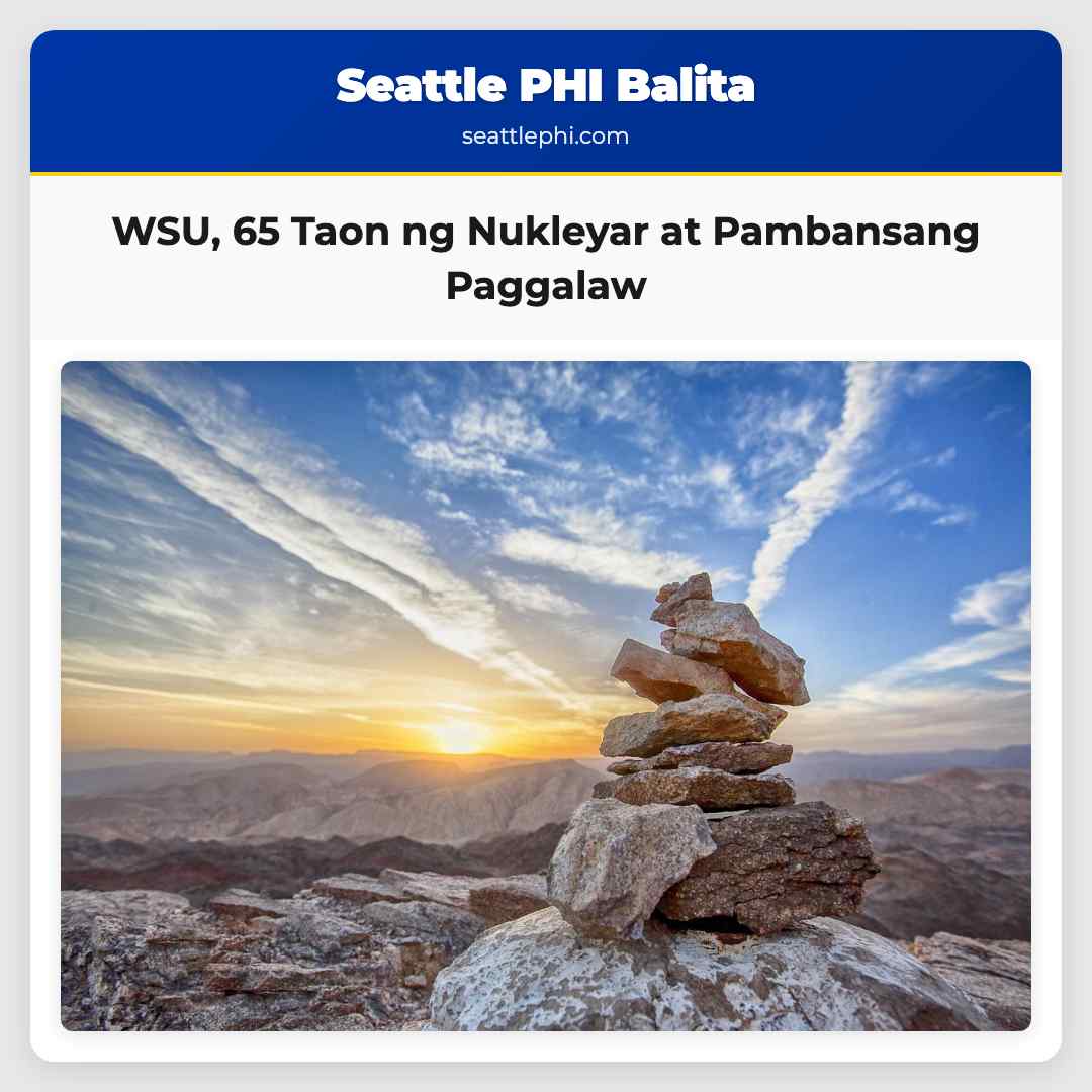 WSU, 65 Taon ng Nukleyar at Pambansang Paggalaw