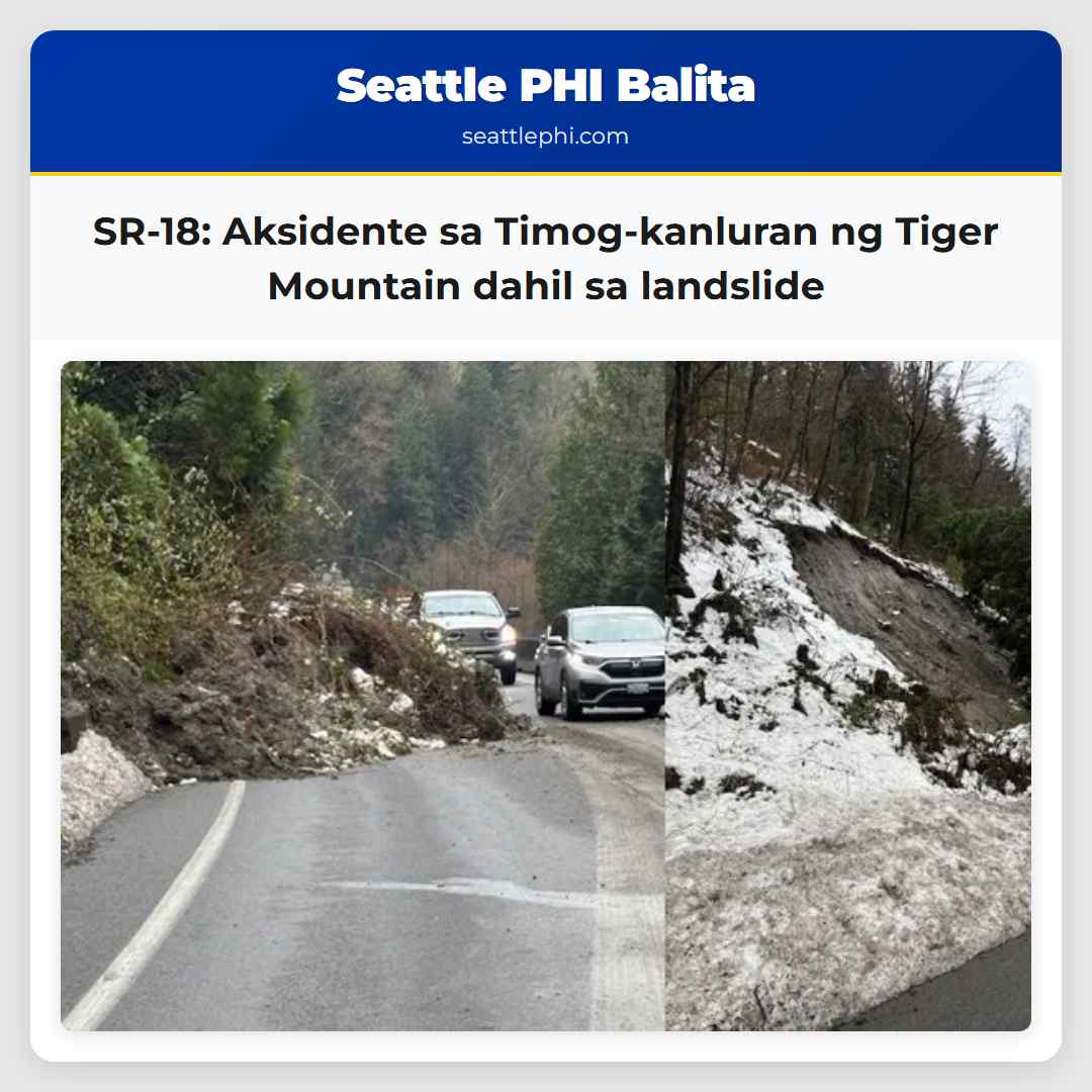 SR-18: Aksidente sa Timog-kanluran ng Tiger
