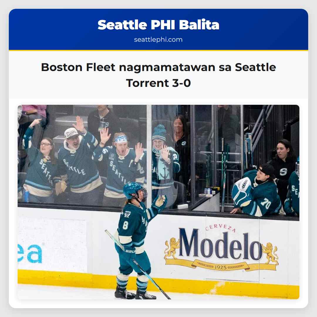 Boston Fleet nagmamatawan sa Seattle Torrent 3-0