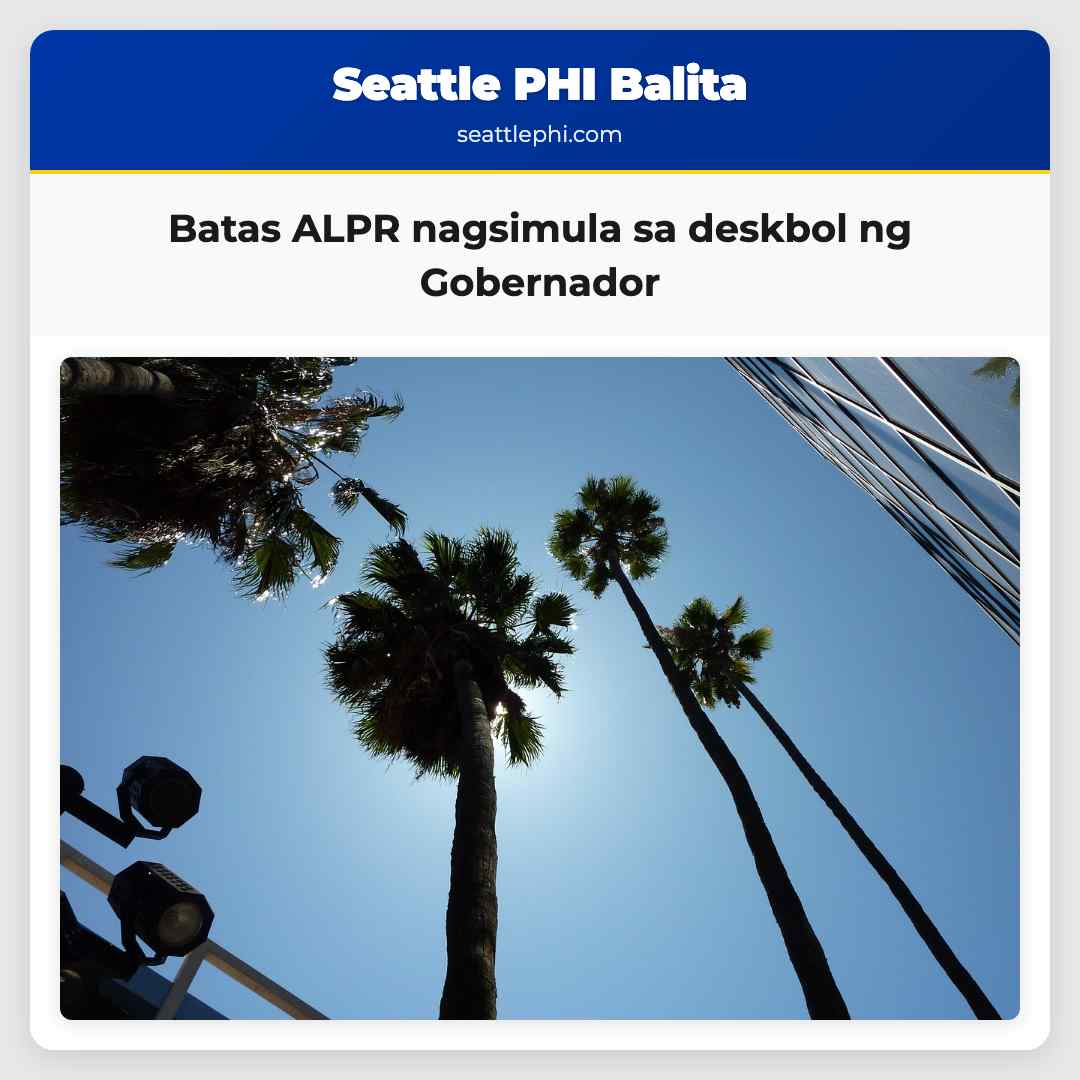 Batas ALPR nagsimula sa deskbol ng Gobernador